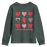 Congenital Heart Disease CHD Awareness Youth Sweatshirt Little Heart Matters