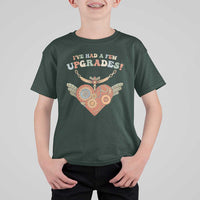 Congenital Heart Disease CHD Awareness T Shirt For Kid I've Had A Few Upgrades Toy Heart