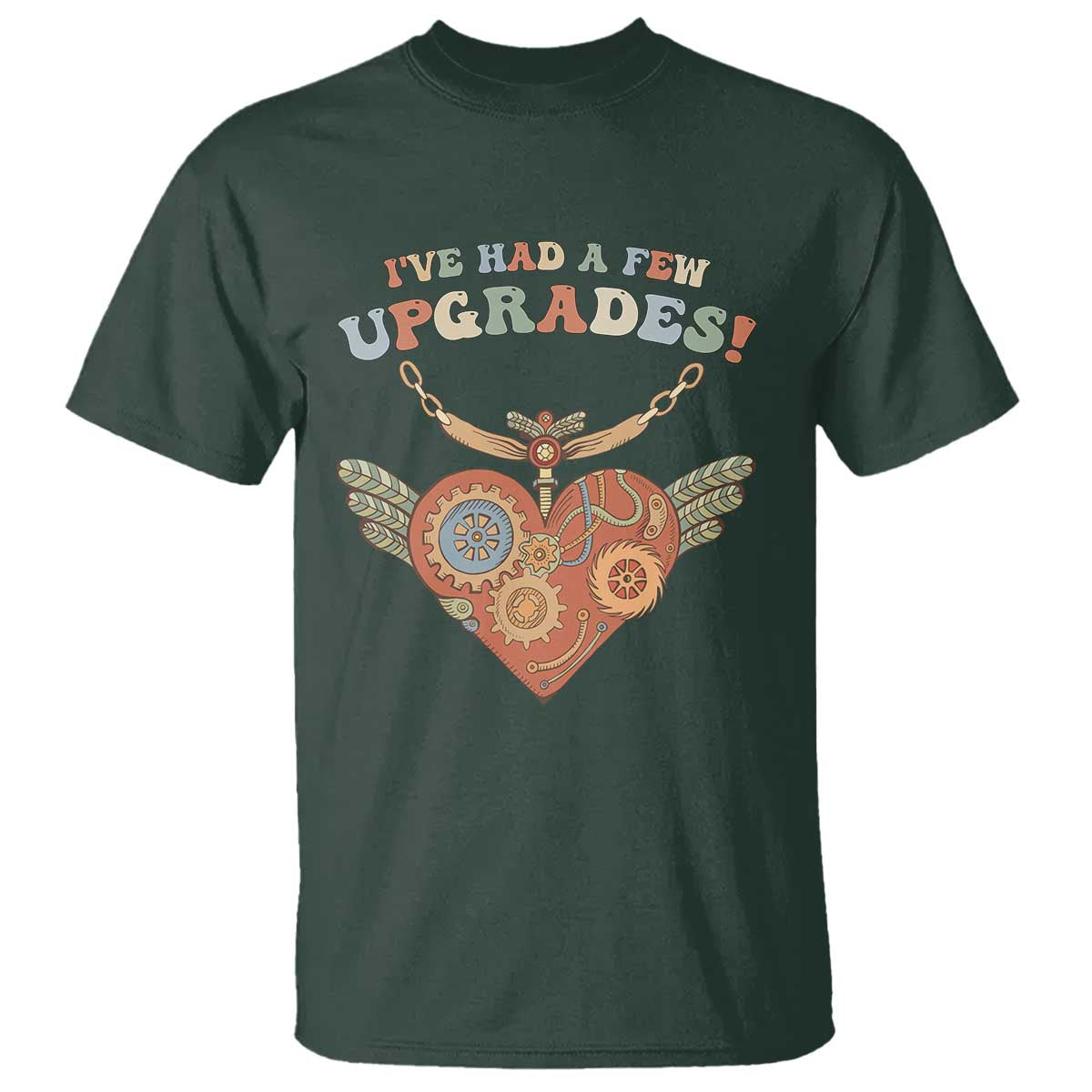 Congenital Heart Disease CHD Awareness T Shirt I've Had A Few Upgrades Toy Heart