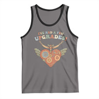 Congenital Heart Disease CHD Awareness Tank Top I've Had A Few Upgrades Toy Heart