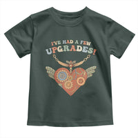 Congenital Heart Disease CHD Awareness Toddler T Shirt I've Had A Few Upgrades Toy Heart