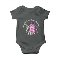 CHD Awareness Baby Onesie Congenital Heart Disease Awareness Floral Rib Cage