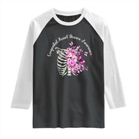 CHD Awareness Raglan Shirt Congenital Heart Disease Awareness Floral Rib Cage