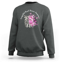 CHD Awareness Sweatshirt Congenital Heart Disease Awareness Floral Rib Cage