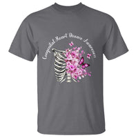 CHD Awareness T Shirt Congenital Heart Disease Awareness Floral Rib Cage