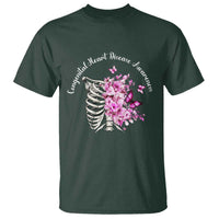 CHD Awareness T Shirt Congenital Heart Disease Awareness Floral Rib Cage