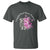 CHD Awareness T Shirt Congenital Heart Disease Awareness Floral Rib Cage