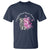 CHD Awareness T Shirt Congenital Heart Disease Awareness Floral Rib Cage