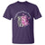 CHD Awareness T Shirt Congenital Heart Disease Awareness Floral Rib Cage