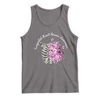 CHD Awareness Tank Top Congenital Heart Disease Awareness Floral Rib Cage