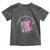 CHD Awareness Toddler T Shirt Congenital Heart Disease Awareness Floral Rib Cage