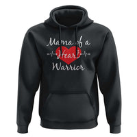 Mama Of A Heart Warrior Hoodie CHD Awareness Heart