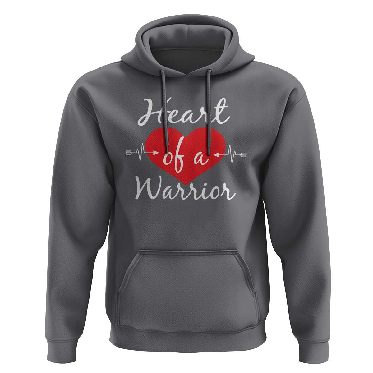 Heart Of A Warrior Hoodie CHD Awareness Heart
