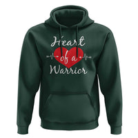 Heart Of A Warrior Hoodie CHD Awareness Heart