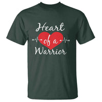 Heart Of A Warrior T Shirt CHD Awareness Heart
