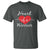Heart Of A Warrior T Shirt CHD Awareness Heart