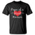 Papa Of A Heart Warrior T Shirt CHD Awareness Heart