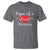 Papa Of A Heart Warrior T Shirt CHD Awareness Heart