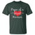 Papa Of A Heart Warrior T Shirt CHD Awareness Heart