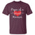 Papa Of A Heart Warrior T Shirt CHD Awareness Heart