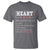 Heart Warrior Definition T Shirt Congenital Heart Disease CHD Awareness