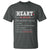 Heart Warrior Definition T Shirt Congenital Heart Disease CHD Awareness