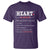 Heart Warrior Definition T Shirt Congenital Heart Disease CHD Awareness