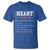 Heart Warrior Definition T Shirt Congenital Heart Disease CHD Awareness