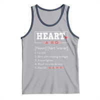 Heart Warrior Definition Tank Top Congenital Heart Disease CHD Awareness
