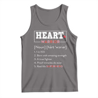 Heart Warrior Definition Tank Top Congenital Heart Disease CHD Awareness