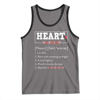 Heart Warrior Definition Tank Top Congenital Heart Disease CHD Awareness