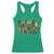 Educated Elevated Motivated Melanated Racerback Tank Top Proud African American