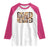Educated Elevated Motivated Melanated Raglan Shirt Proud African American