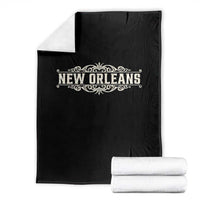 NOLA New Orleans Pride Vintage Scrollwork Throw Blanket
