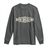 NOLA New Orleans Pride Vintage Scrollwork Long Sleeve Shirt