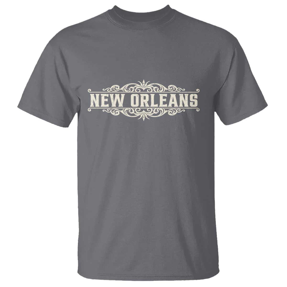 NOLA New Orleans Pride Vintage Scrollwork T Shirt