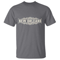NOLA New Orleans Pride Vintage Scrollwork T Shirt