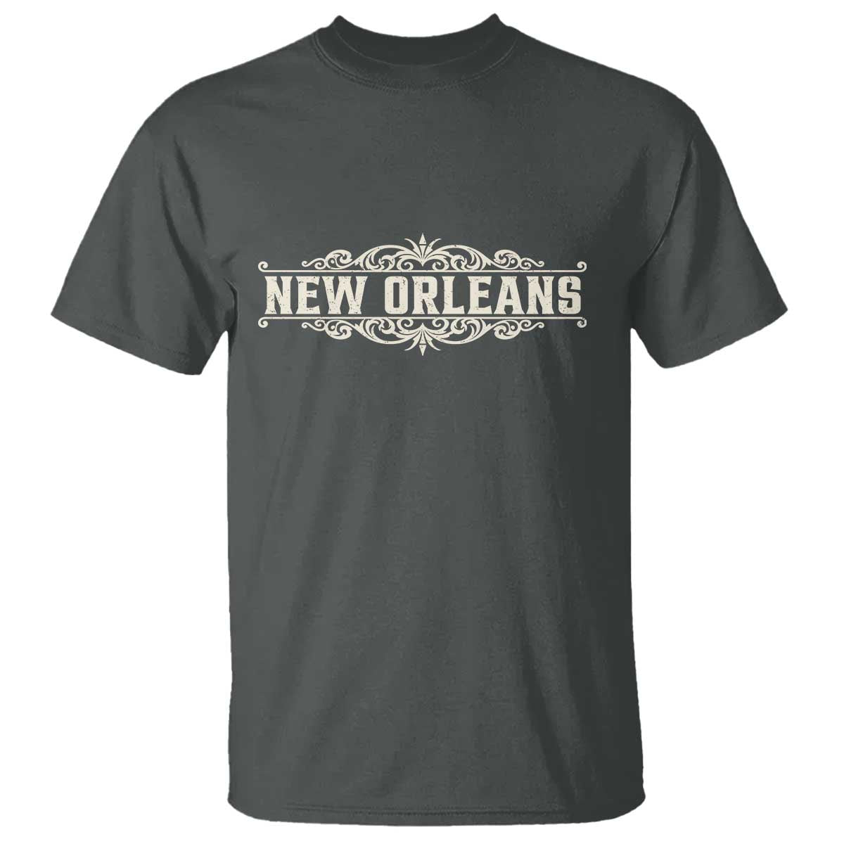 NOLA New Orleans Pride Vintage Scrollwork T Shirt