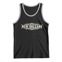 NOLA New Orleans Pride Vintage Scrollwork Tank Top