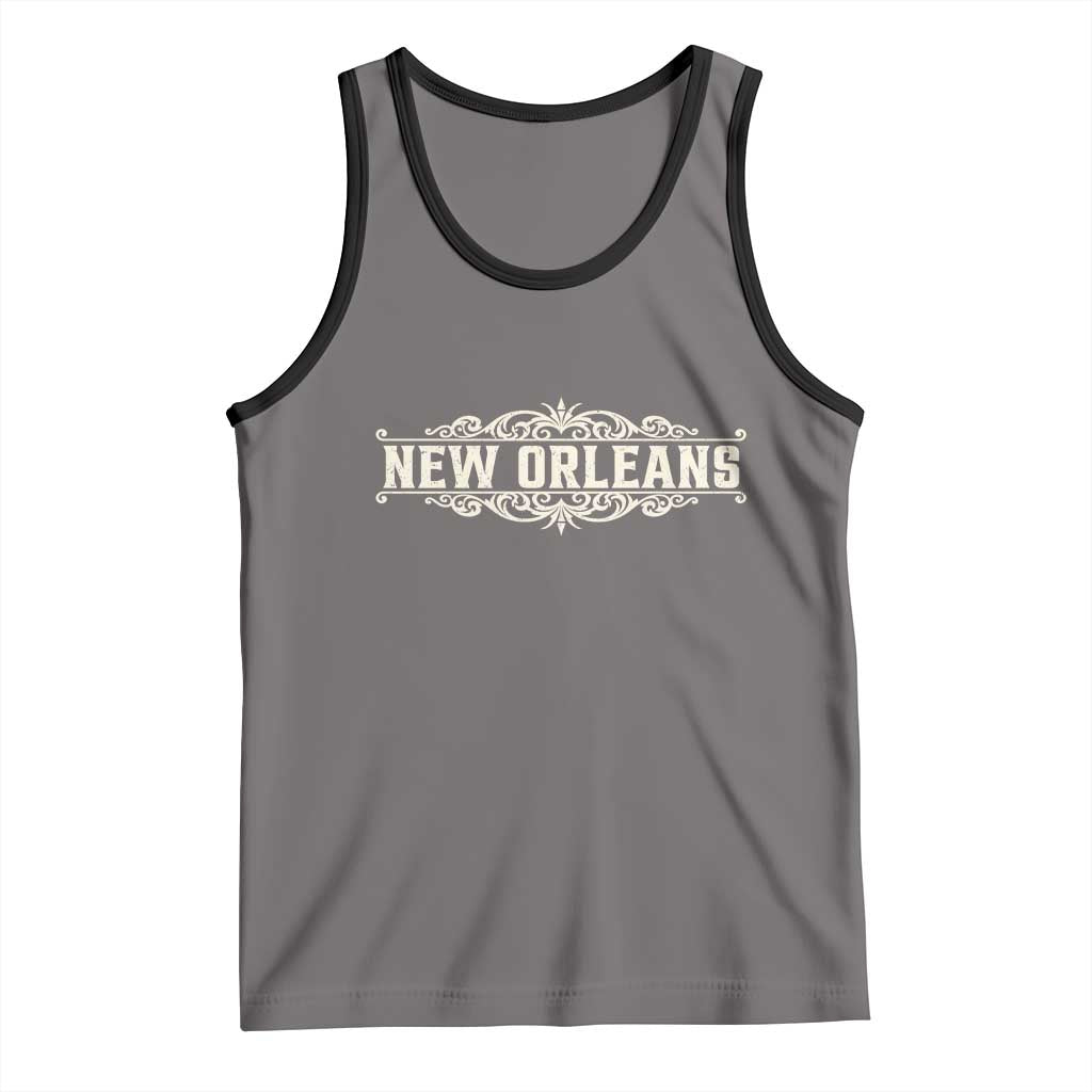 NOLA New Orleans Pride Vintage Scrollwork Tank Top