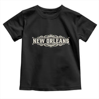 NOLA New Orleans Pride Vintage Scrollwork Toddler T Shirt