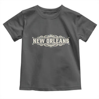 NOLA New Orleans Pride Vintage Scrollwork Toddler T Shirt