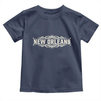 NOLA New Orleans Pride Vintage Scrollwork Toddler T Shirt
