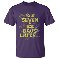 Funny 67 33 100 Days Of School T Shirt 100th Day Six Seven Days Later
