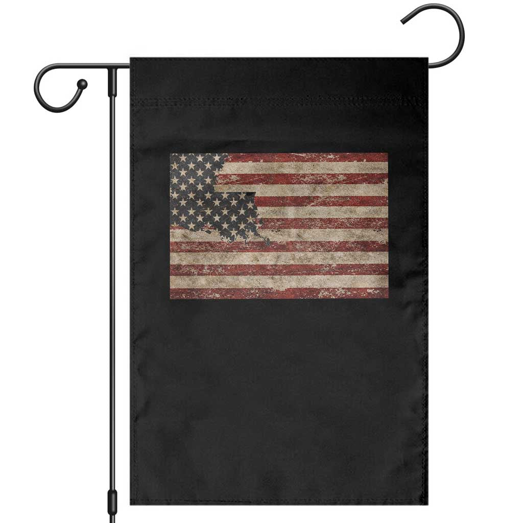 Louisiana Pride Vintage American Flag State Map Garden Flag