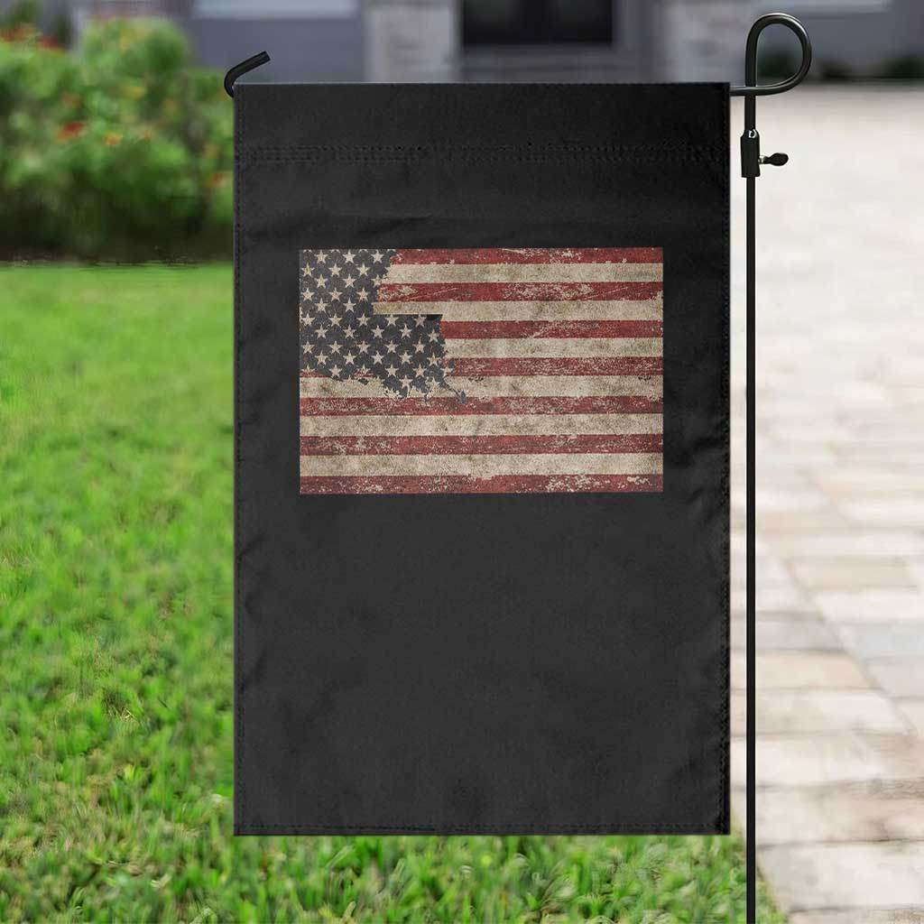 Louisiana Pride Vintage American Flag State Map Garden Flag
