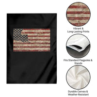 Louisiana Pride Vintage American Flag State Map Garden Flag