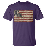Louisiana Pride Vintage American Flag State Map T Shirt