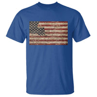 Louisiana Pride Vintage American Flag State Map T Shirt