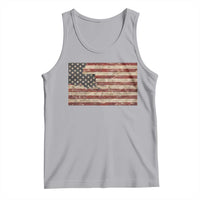 Louisiana Pride Vintage American Flag State Map Tank Top